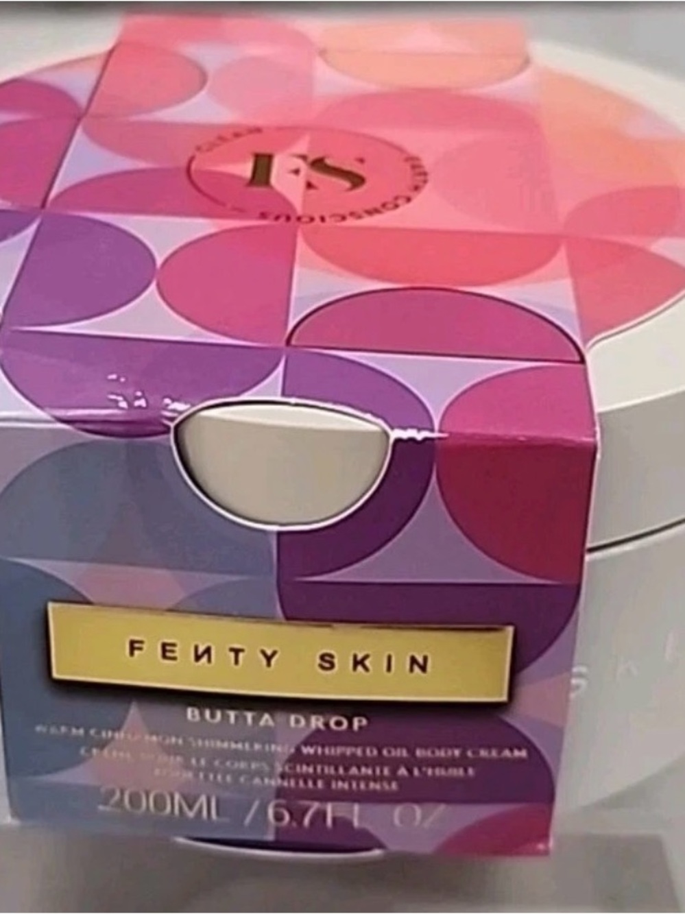 Fenty Skin Butta Drop Moisturizer in Pink, Purple, Cream